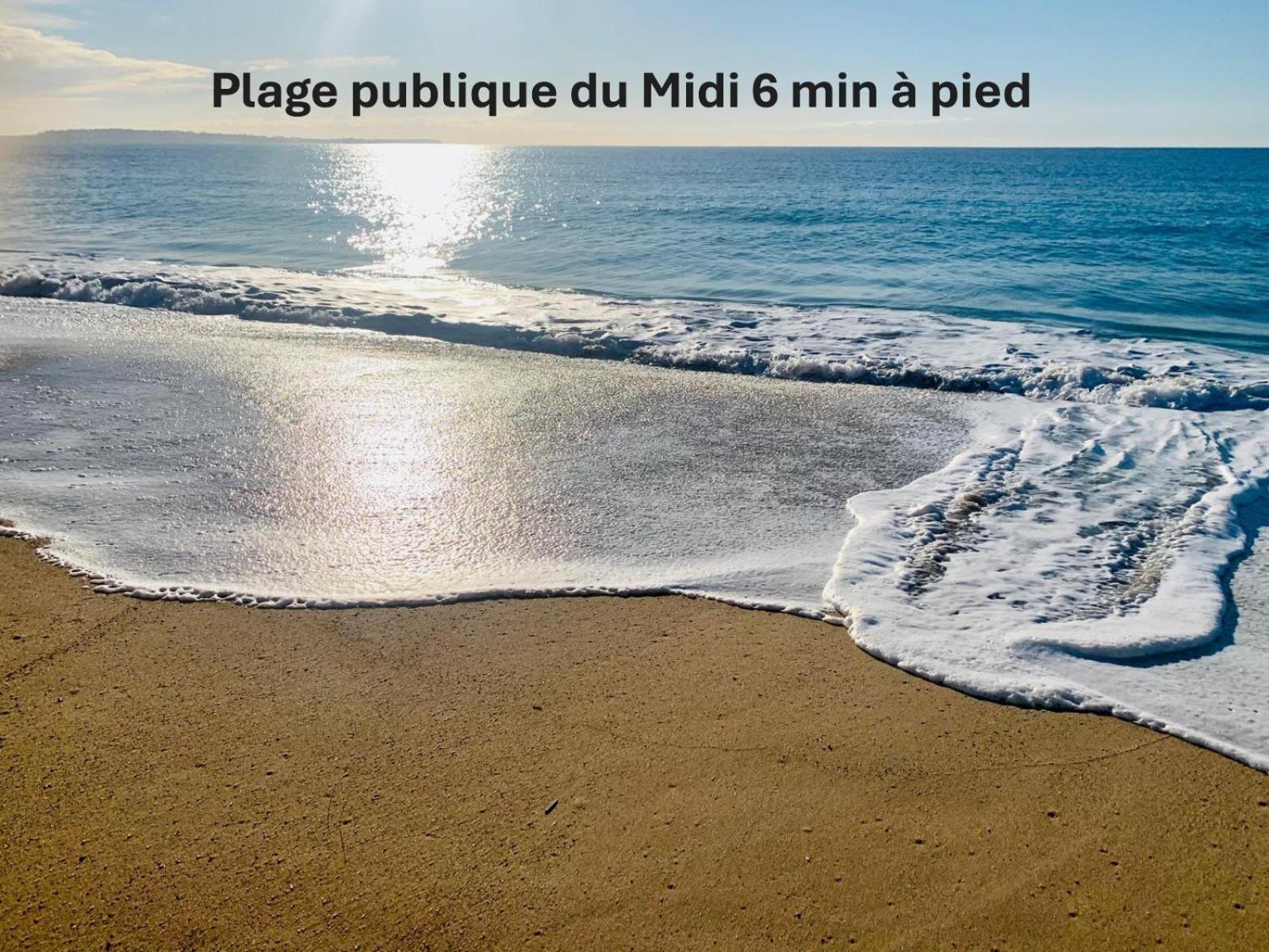 Moderne 3 Pieces Idealement Situe Centre De Cannes L! A2B22 Exterior foto